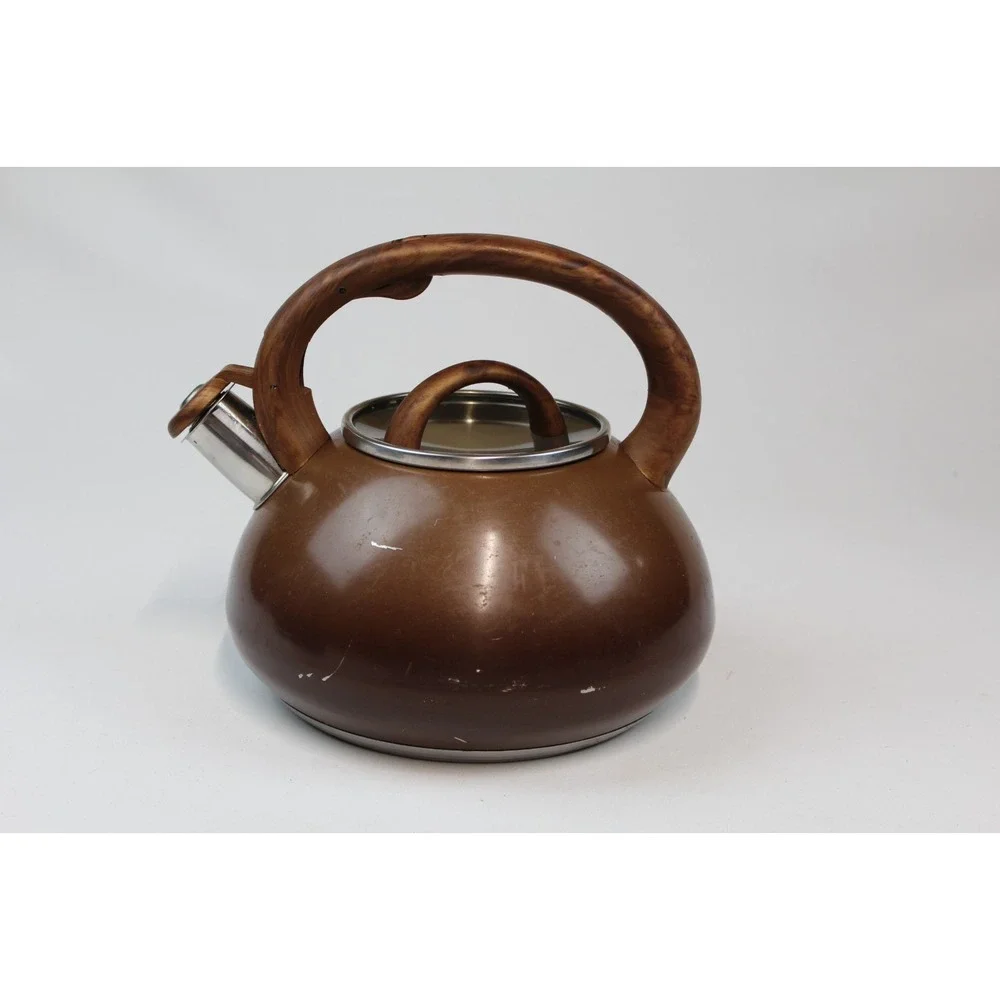 Brandani Kitchenware Series High Quality Stainless Steel Whistling Tea Kettle